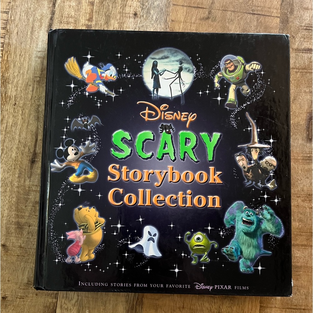 First Edition-Disney Scary Storybook Collection- Vintage 2003 Hardcover Book-EUC